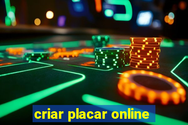 criar placar online